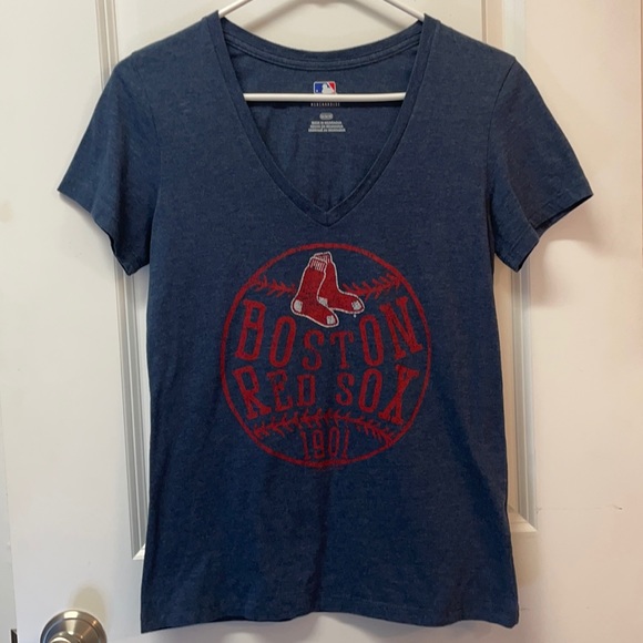 MLB Tops - 3/$10 Boston Red Sox | MLB Genuine Merchandise V-Neck fitted T-shirt Tee